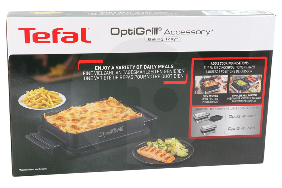 Tefal Dispositivo a griglia Tefal XA732810 Piastra grill Snacking & Baking Grill