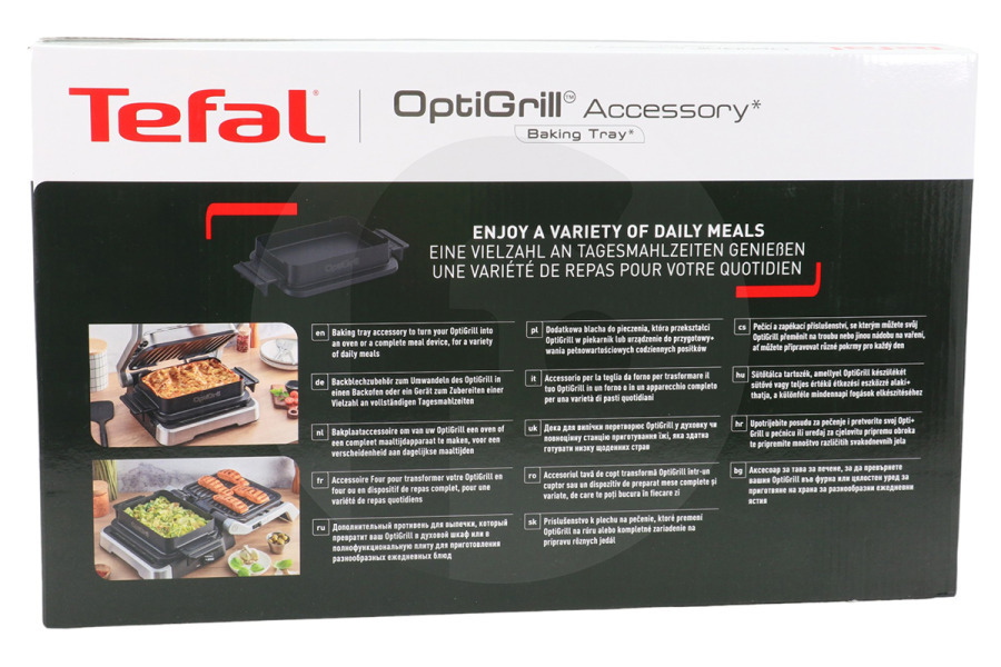Tefal Dispositivo a griglia Tefal XA732810 Piastra grill Snacking & Baking Grill
