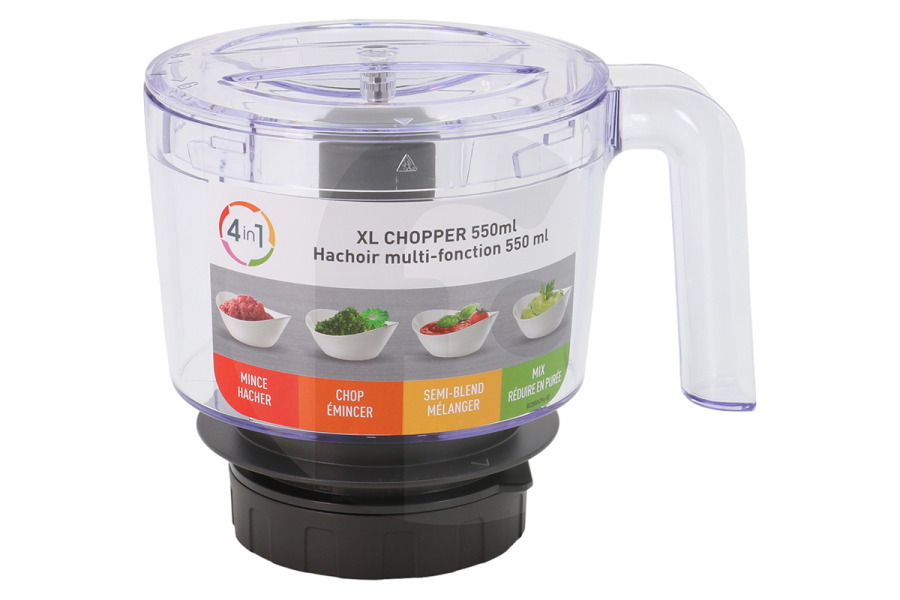 Moulinex Robot de cocina Batidora Tefal Picadora XL XF423000 apto para entre otros fuerza de mezcla
