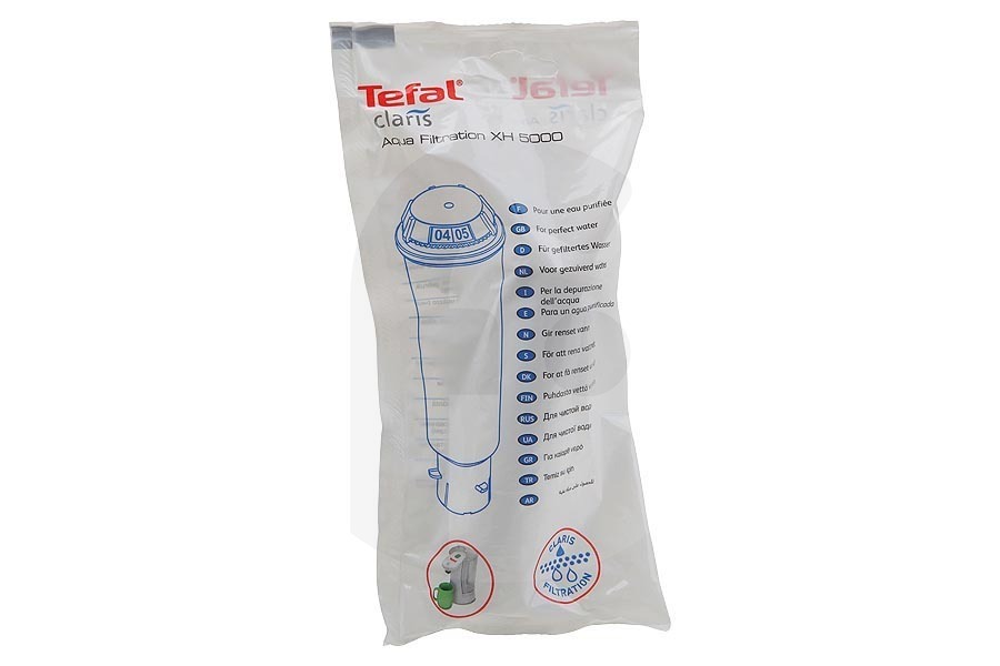 Tefal Macchina del caffè Tefal Filtro Acqua Macchina del caffè Claris, XH5001
