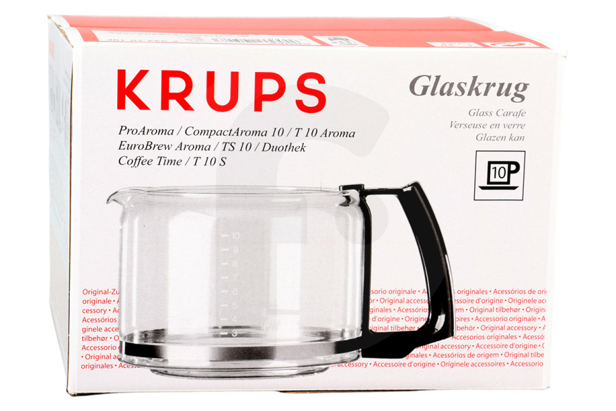 Krups Macchina del caffè Krups caraffa del caffè (caffettiera, caraffa in vetro) escl. coperchio macchina da caffè F0347010F