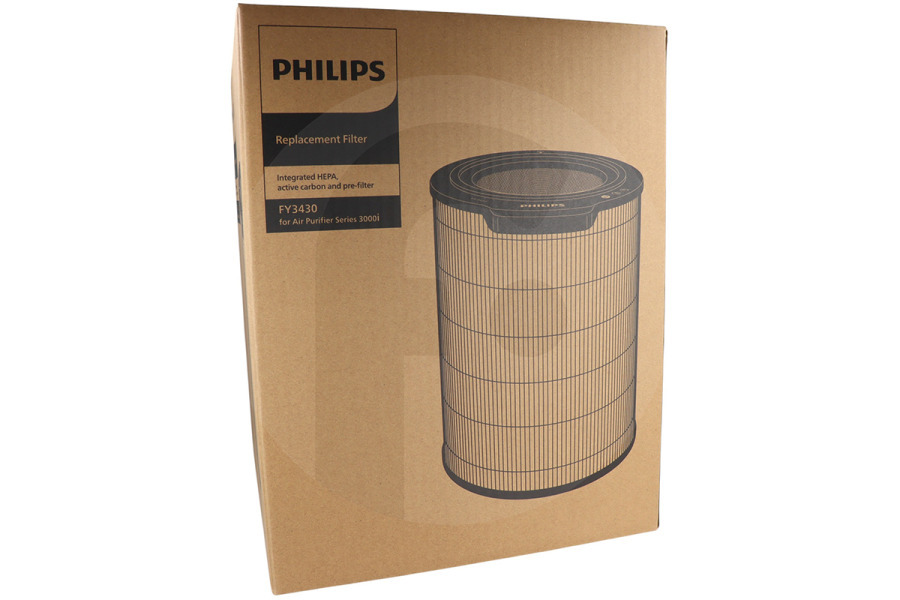 Philips Purificatore d'aria Philips filtro NanoProtect HEPA S3 per purificatore d’aria FY3430/30