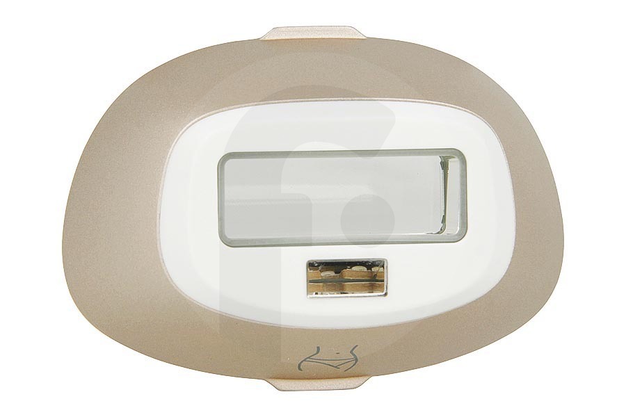 Philips 422210044382 Lumea accesorio (alojamiento) depilación con luz pulsada bikini rosa depiladora 422210044381 apto para entre otros BRI948, BRI956