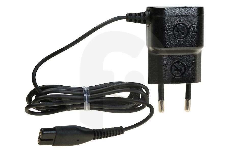 Philips 300009360581 adaptador (cable de carga, cargador) recortador de barba 422203629001, CP0925/01 apto para entre otros QT4000, MG3740