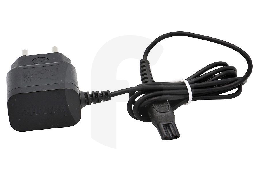Philips Maquinilla de afeitar Philips cargador (adaptador, cable de alimentación) recortador de barba 422203976361 apto para entre otros QC5350 / 80, PT876, RQ1260