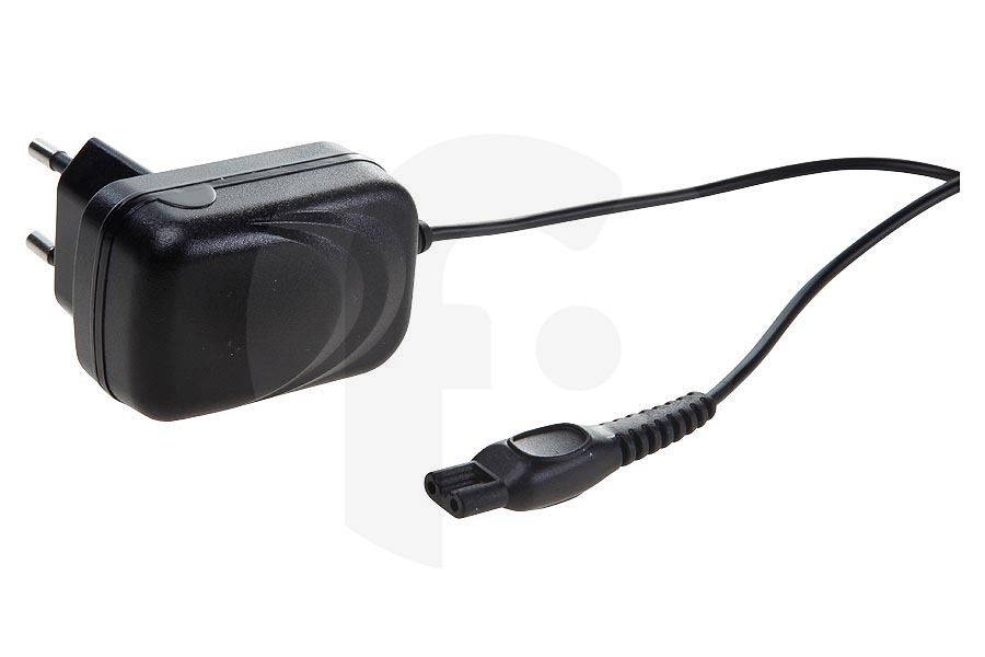 Alternative Rasierer Adapter (Ladekabel, Ladegerät) schwarz für Philips Rasierer 272217190129, CRP136/01