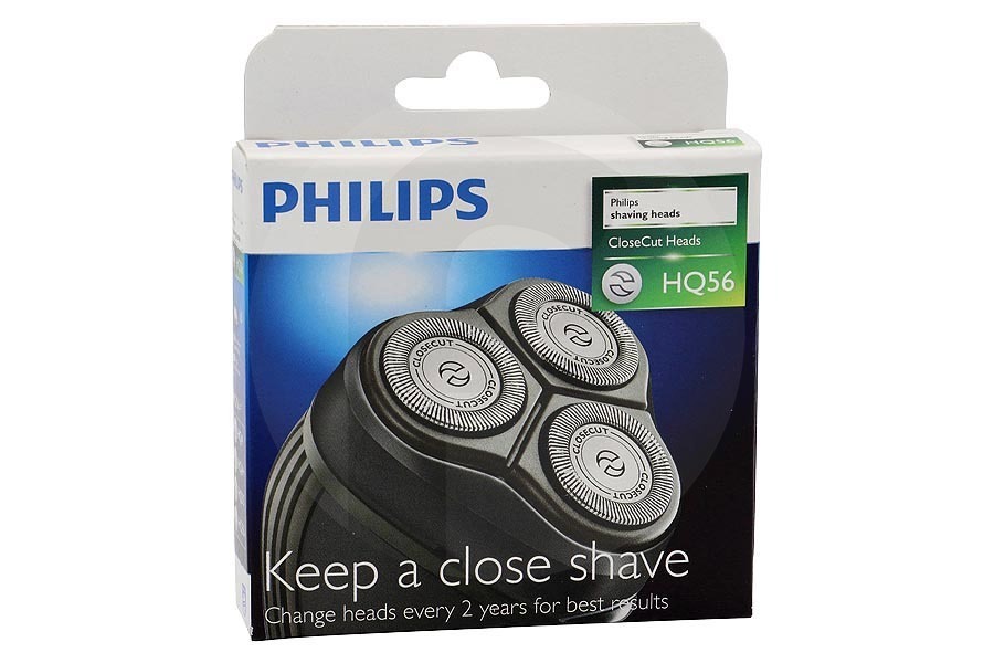Philips testina di rasatura 3 pezzi escl. supporto rasoio HQ56/50, HQ5650