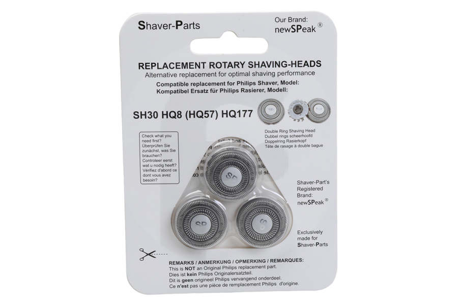 Remington 4313042946103 Maquinilla de afeitar Cabezal afeitado HQ8, HQ9 y HQ177 maquinilla de afeitar HQ9 apto para entre otros SH30 (HQ57), HQ8 (HQ177)