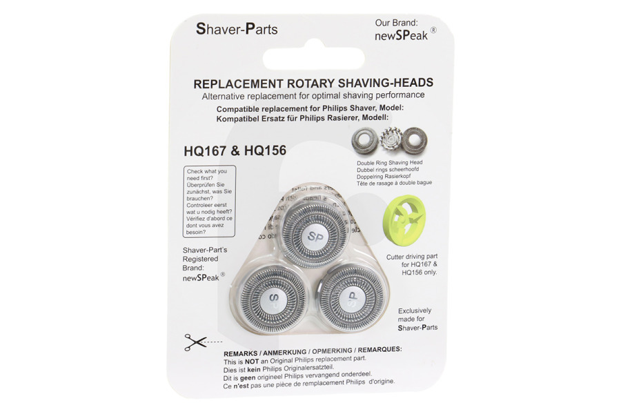 NewSPeak  NewSpeak HQ167/HQ156 (Coolskin) per rasoio C-N2 Shaver-Parts