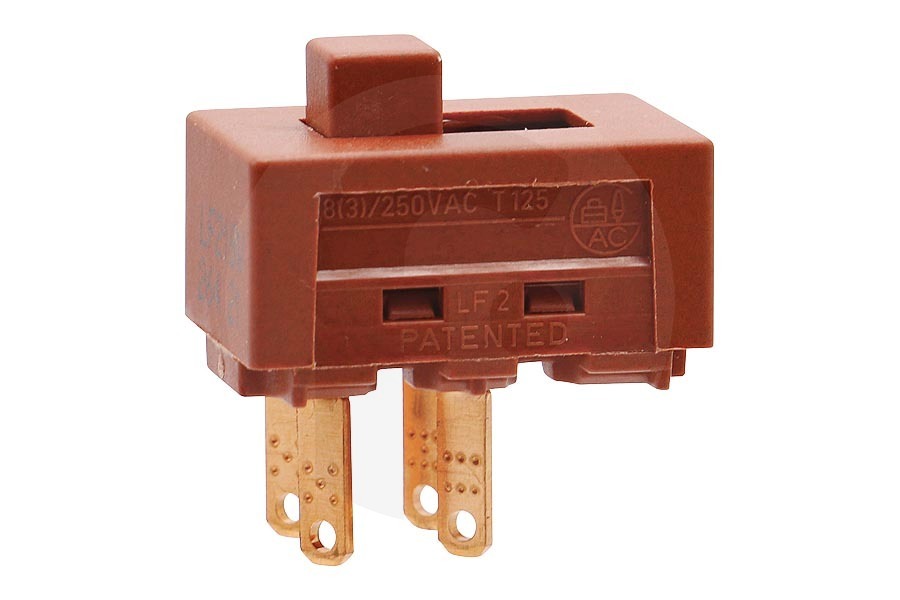 Whirlpool C00861142 Campana extractora Interruptor (2 posiciones 4 contactos) campana extractora 481927618054 apto para entre otros AKB060.AKB062, AKB066,