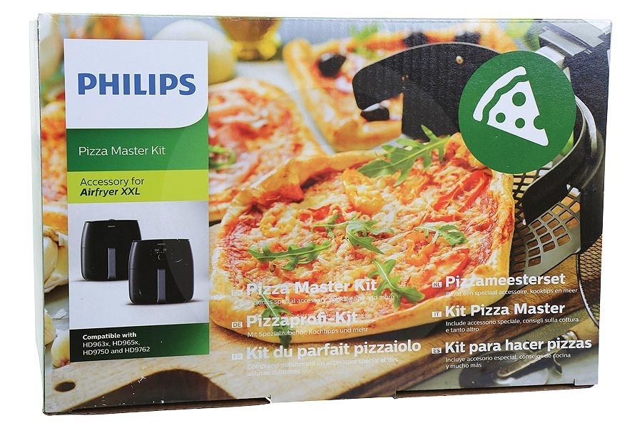 Philips Friggitrice ad aria Philips kit pizza (kit pizza master) XXL friggitrice ad aria (friggitrice ad aria calda) HD9953/00, HD995300
