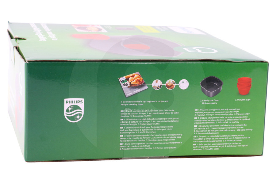 Philips Friggitrice Philips HD9956/00 Set da forno Airfryer Friggitrice ad aria calda formato famiglia
