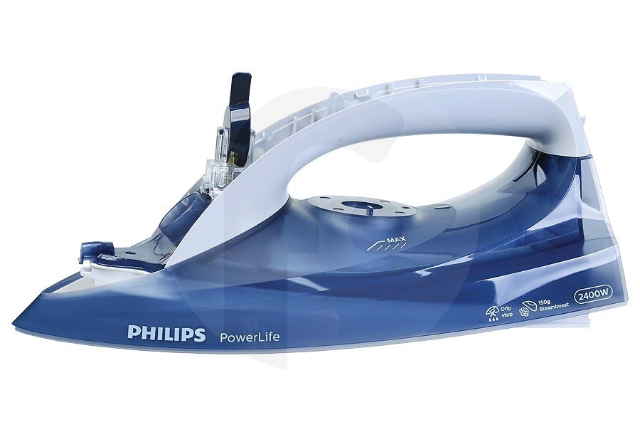 Philips Ferro da stiro Philips serbatoio d'acqua (serbatoio d'acqua) bianco blu ferro da stiro 423903005361 adatto a tra cui GC2994