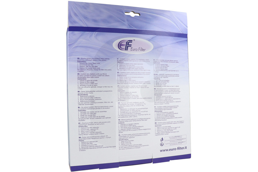 Alternatief Campana extractora Filtro de carbón alternativo para placa de cocina C00644853