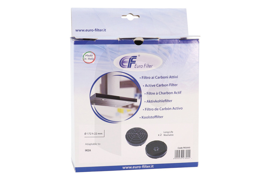 Husqvarna Campana extractora Filtro Eurofilter 482000009736 Campana extractora apto para entre otros FIL440, HDVM0060S, HDVM4090AN, HDVM1090AN