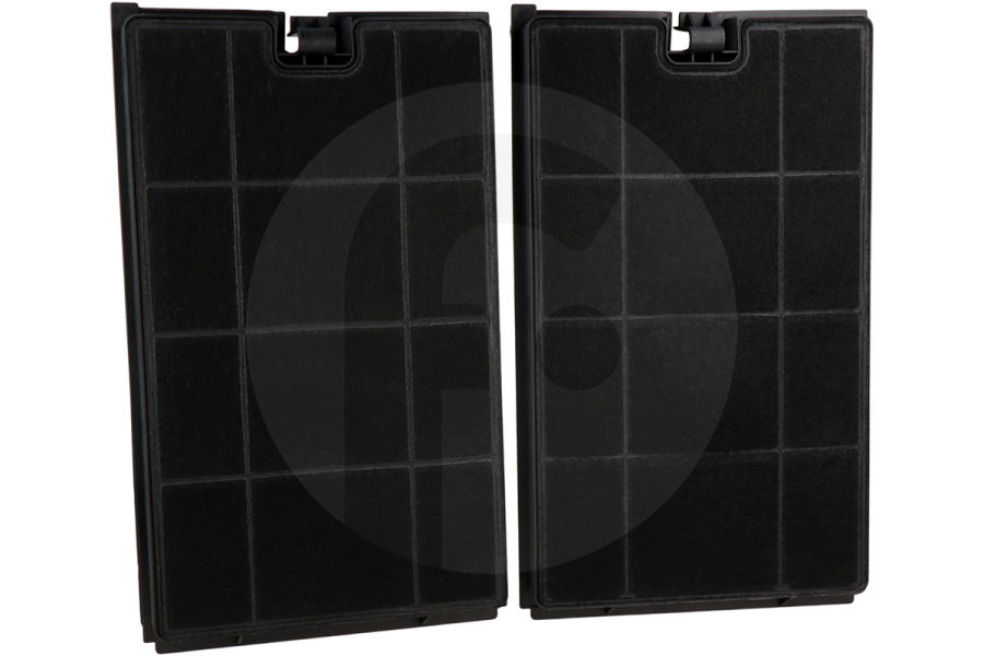 Alternatief Cappa aspirante Eurofilter filtro a carbone universale (filtro ai carboni attivi) rettangolare 2 pz. cappa aspirante 484000008675