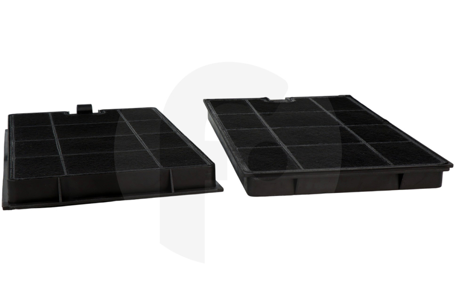 Alternatief Cappa aspirante Eurofilter filtro a carbone universale (filtro ai carboni attivi) rettangolare 2 pz. cappa aspirante 484000008675