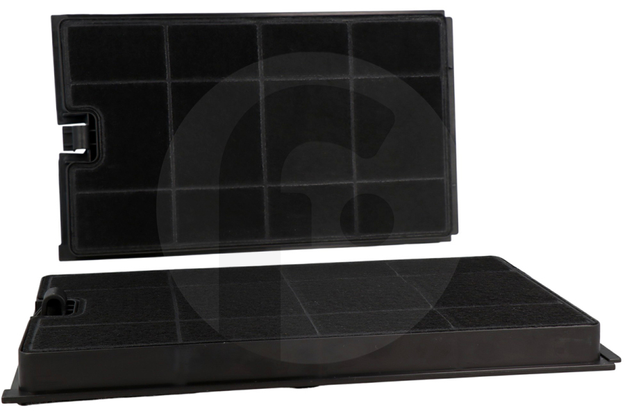 Alternatief Cappa aspirante Eurofilter filtro a carbone universale (filtro ai carboni attivi) rettangolare 2 pz. cappa aspirante 484000008675