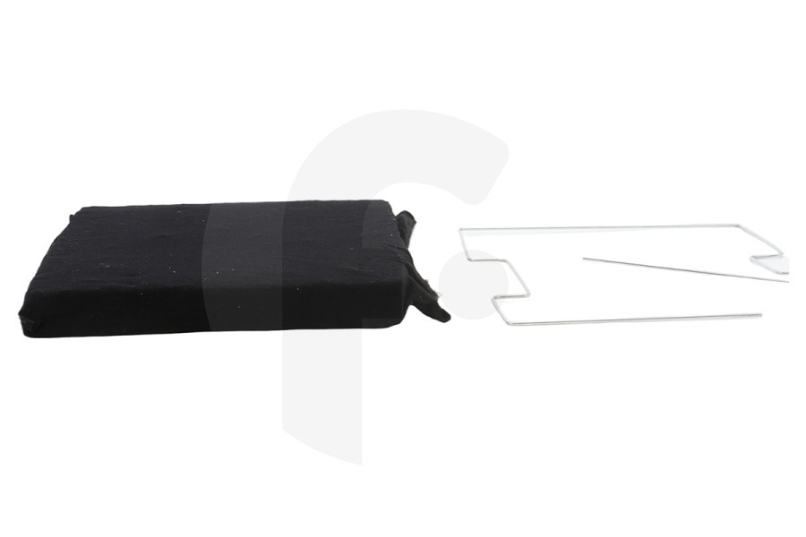 WPRO Cappa aspirante WPRO Filtro a carbone Tipo 20/Dkf43 per Whirlpool e altri cappa aspirante 480181700586, CFW020B