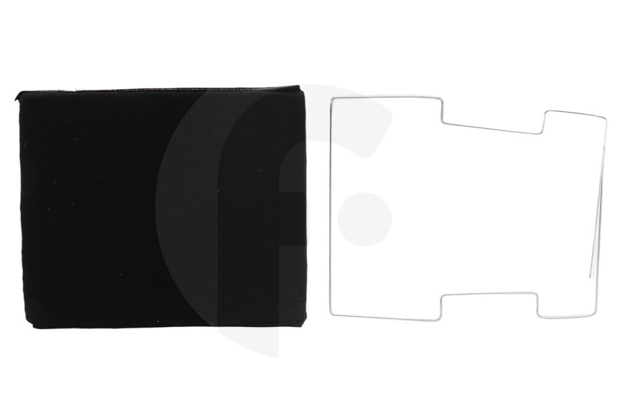 WPRO Cappa aspirante WPRO Filtro a carbone Tipo 20/Dkf43 per Whirlpool e altri cappa aspirante 480181700586, CFW020B