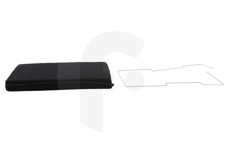 Alternatief Cappa aspirante WPRO Filtro a carbone Tipo 20/Dkf43 (220X180X20 Mm) cappa aspirante 480181700586, CFW020B