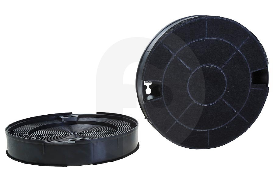 Alternatief Cappa aspirante WPRO Filtro a carbone (Ø190 X 35 Mm) cappa aspirante 484000008572, AMC912