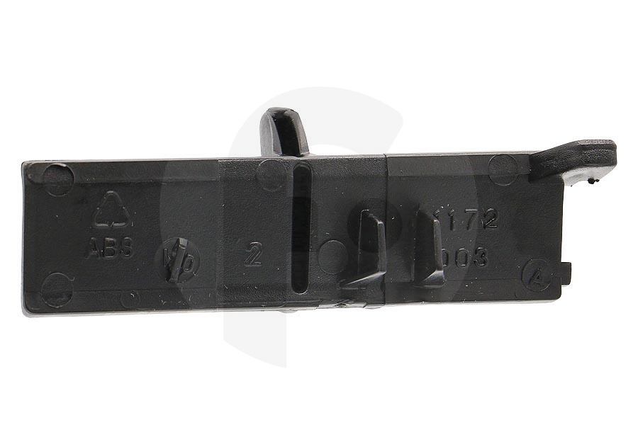 Whirlpool Cappa aspirante Pulsante (scorrimento) del motore (acceso/spento) nero per Whirlpool e altri cappa aspirante 481941028939