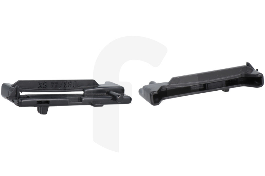 Whirlpool Dunstabzugshaube Halter (Seitenteil Glasplatte (Dampfschirm)) links und rechts für Dunstabzugshaube 481946698768
