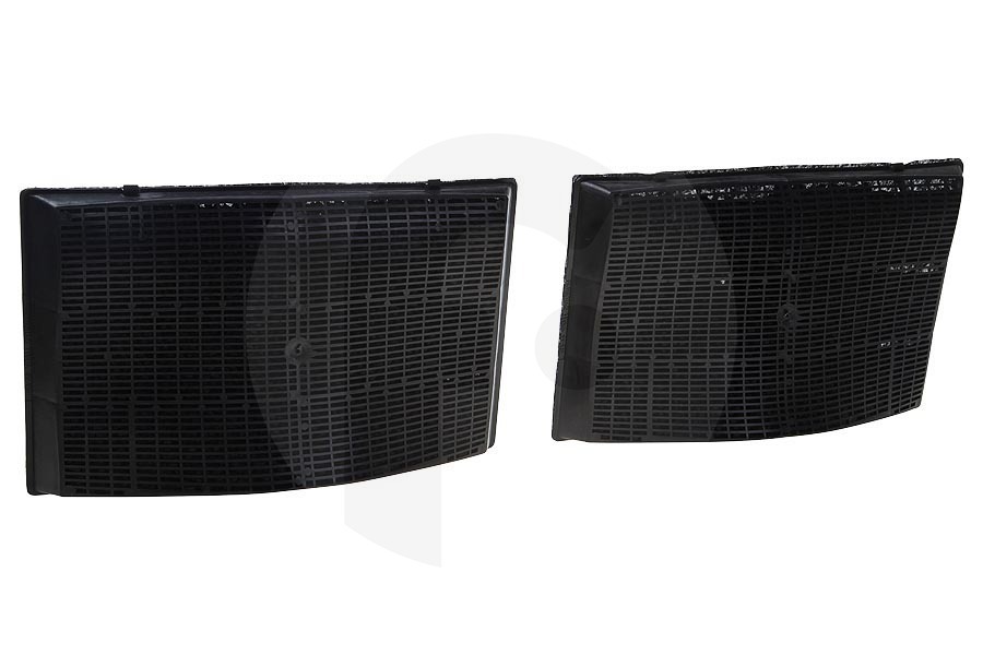 Hotpoint Campana extractora Filtro de carbón (Set x 2 Pzas. 285x177 mm) campana extractora AMC962, 484000008786 apto para entre otros AKR670WH, AKR970IX