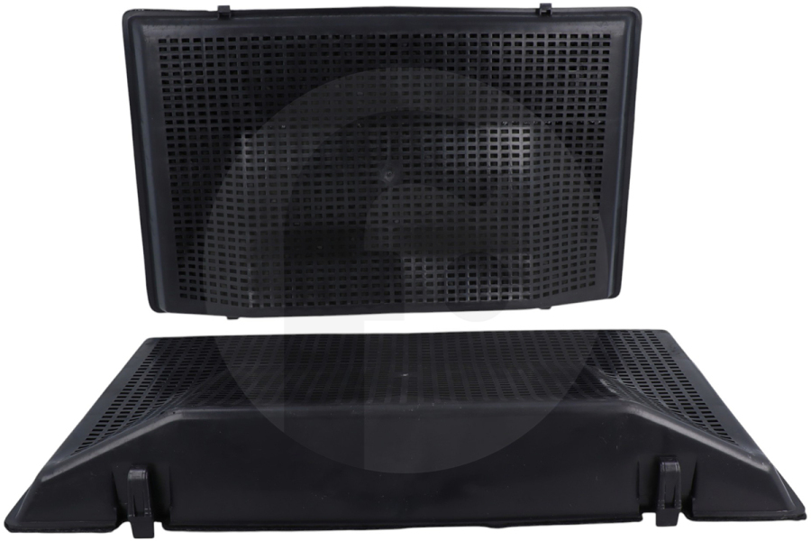 Alternatief Campana extractora Filtro de carbón Tipo 37 285x174x55mm 2 piezas Campana extractora 484000008786 apto para entre otros AKR670WH, AKR970IX