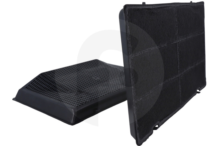 Alternatief Cappa aspirante Filtro a carbone genere 37 285x174x55mm 2 pezzi Cappa aspirante 484000008786