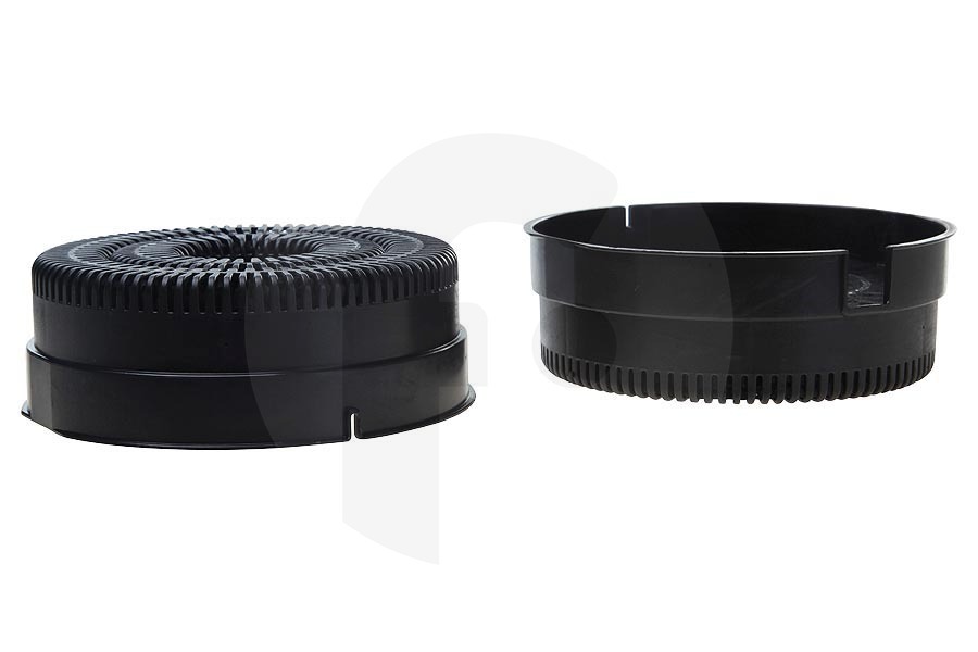 Whirlpool Cappa aspirante WPRO Filtro a carbone per Whirlpool e altri cappa aspirante 484000001058, AKB000
