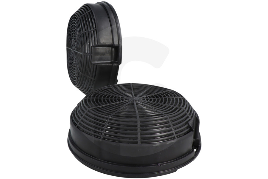 Alternatief Cappa aspirante Filtro a carbone genere 47 circolare ⌀ 150mm x 50mm 2 pezzi Cappa aspirante 484000008784