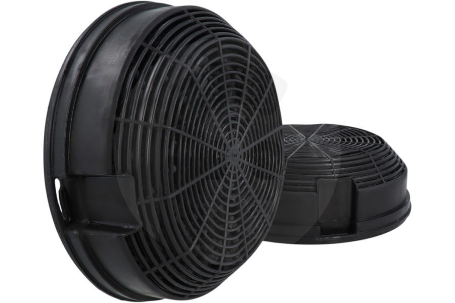 Alternatief Cappa aspirante Filtro a carbone genere 47 circolare ⌀ 150mm x 50mm 2 pezzi Cappa aspirante 484000008784