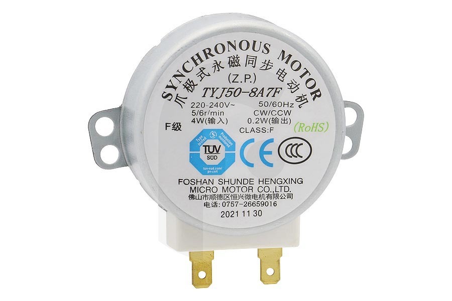 Kitchen aid Microonde Motore (piatto rotante 4W) microonde 481236158419 adatto a tra cui AMW4501, AMW466, EMWD6255