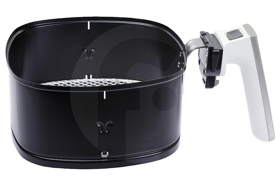 Philips cesta para freír incl. mango freidora de aire (freidora de aire caliente) 420303604581 apto para entre otros HD9230, HD9234, HD9237
