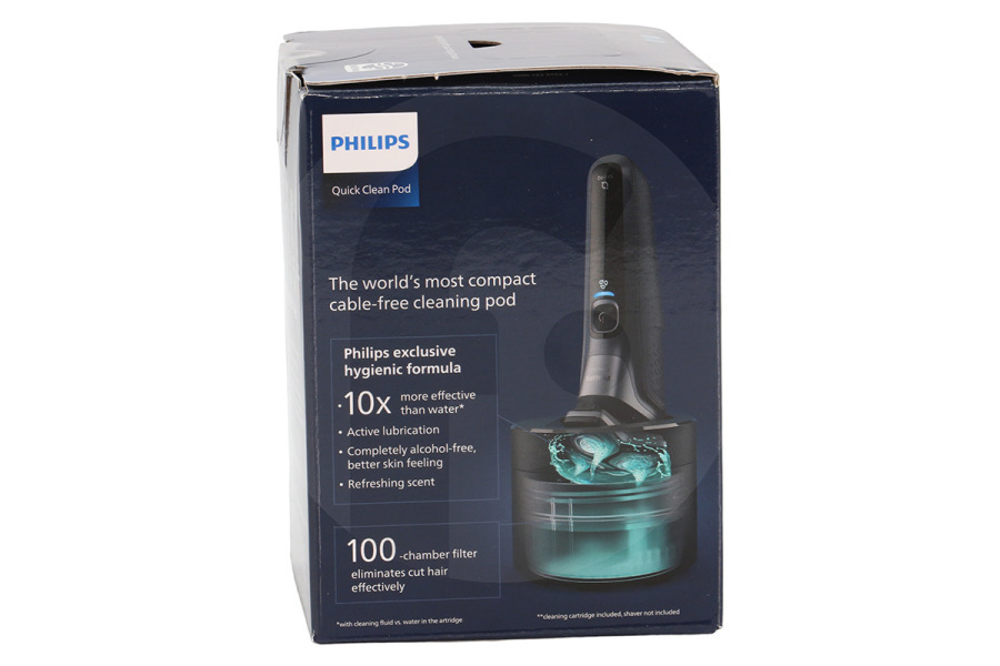 Philips Rasoio elettrico Philips sistema di pulizia (stazione di pulizia) Quick Clean Pod rasoio QCP10/01
