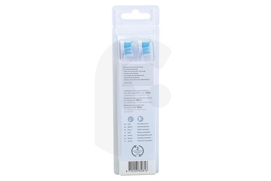 Philips  Philips Sonicare G2 Optimal Gum Care testine 2 pezzi per spazzolino HX9032/10