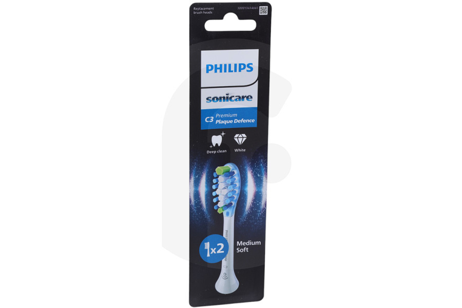 Philips Spazzolino elettrico Philips set di spazzolini per spazzolino elettrico HX9042/87 adatto a tra cui Sonicare bianco