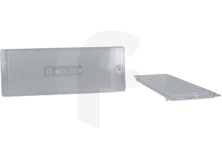Whirlpool C00938057 Campana extractora Cristal Campana extractora (Para lámpara -17x6,5cm-) campana extractora 482000009368 apto para entre otros DI060 dim 70 dim70