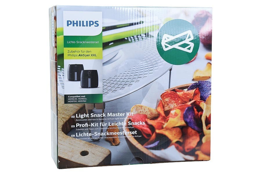 Philips Friggitrice ad aria Philips light snack pack XXL per friggitrice ad aria (friggitrice ad aria calda) HD9954/01, HD995401