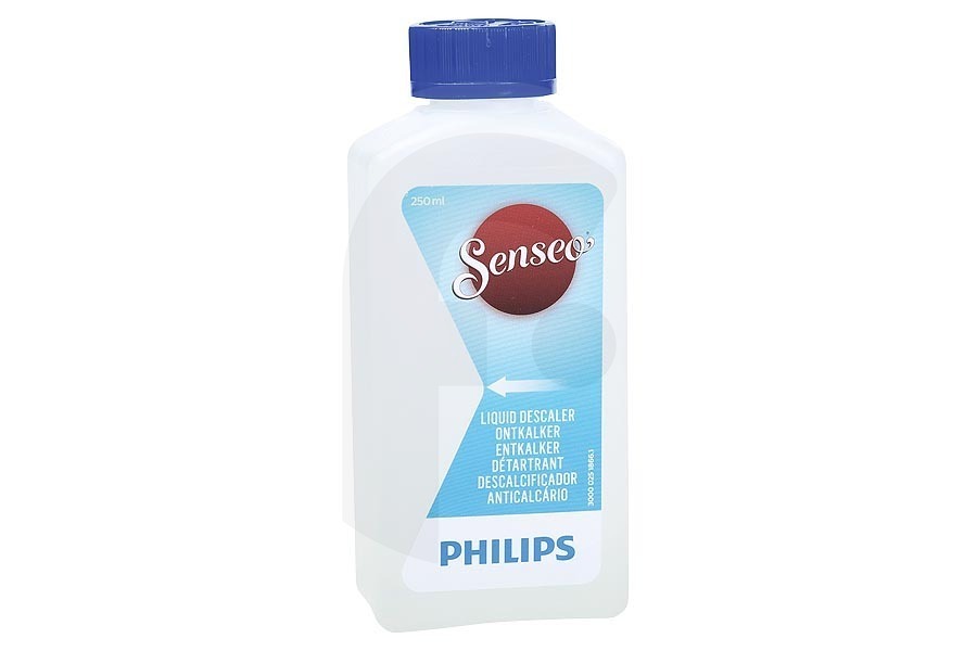 Philips Cafetera Philips descalcificador (líquido descalcificador) botella de 250ml para cafetera CA6520/00, CA652000 apto para entre otros todos los dispositivos Senseo