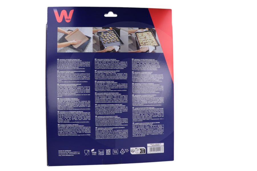 Voss Backofen WPRO Backblech (Verstellbares Backblech 37-52cm) für Ofen 484000008435