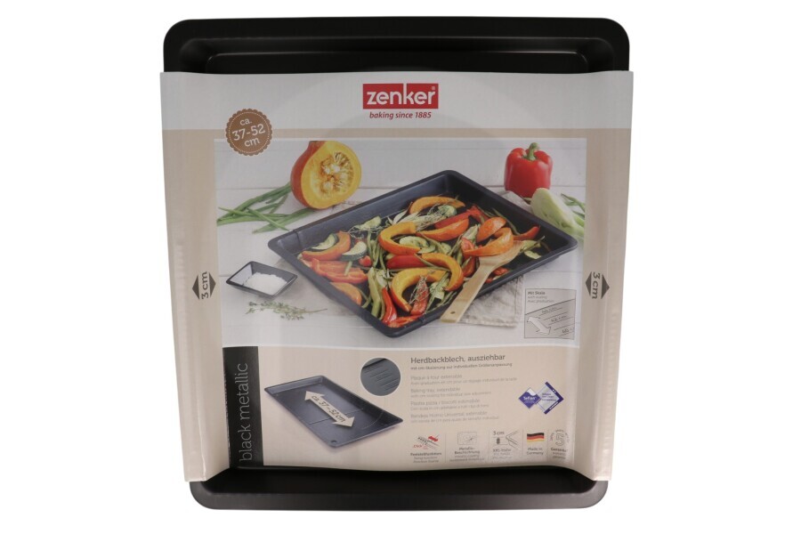 Electrolux Horno Bandeja para hornear (plancha ajustable 37-52cm) horno 484000008435 horno 484000008435 apto para entre otros hornos y estufas