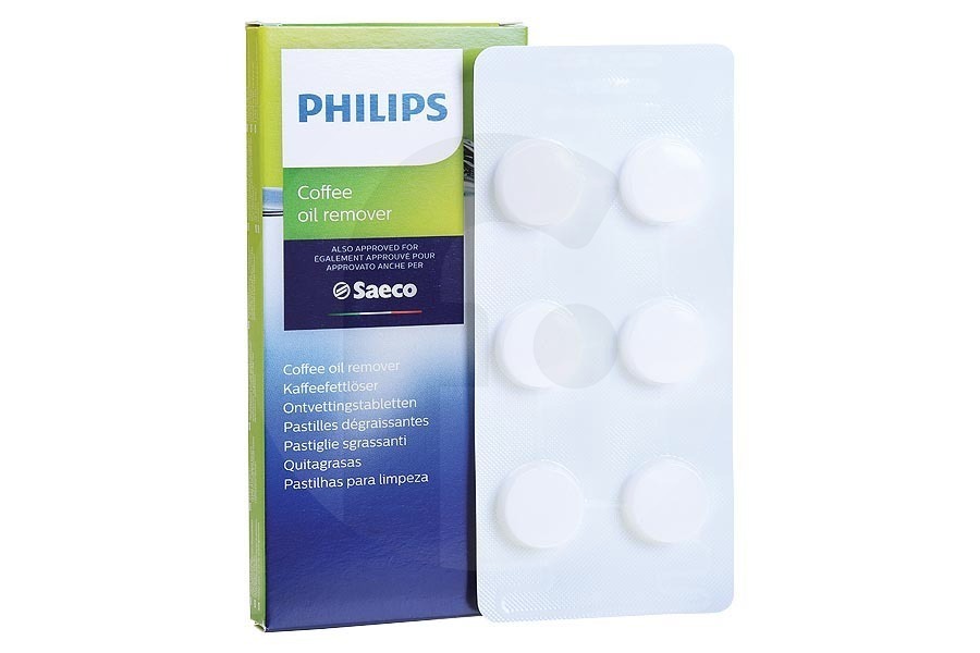 Philips CA6704/10 Cafetera Saeco tabletas de limpieza para cafetera CA6704/60 apto para entre otros máquinas de Philips y Saeco