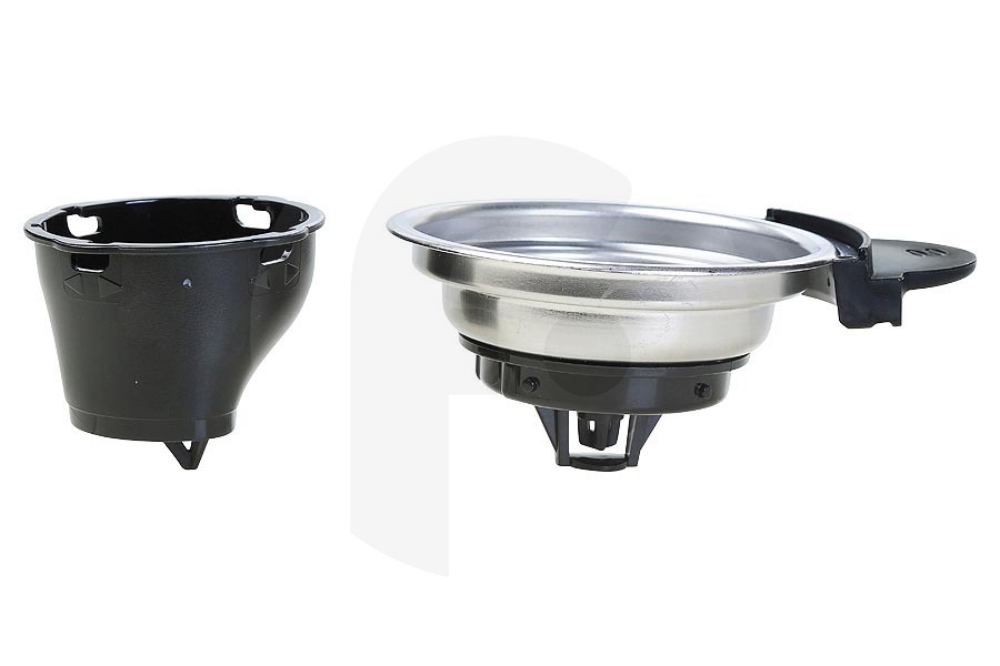 Philips Macchina del caffè Philips doppio supporto per cialde (imbuto per caffè) 2 tazze nero macchina del caffe 422225969601