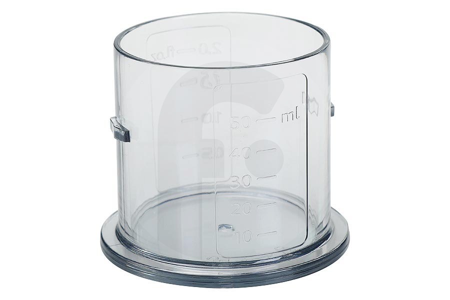 Philips Robot de cocina Philips cuchara medidora (taza medidora) de 50 ml robot de cocina 996510076843 apto para entre otros HR3651, HR3655, HR3666