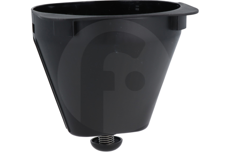 Philips Cafetera Philips portafiltro (bandeja de filtro) negro cafetera 996510064722, CP9949/01 apto para entre otros HD7768, HD7762, HD7766