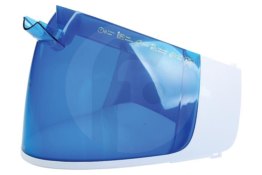 Philips Ferro da stiro Philips serbatoio d'acqua bianco azzurro ferro da stiro 996510077419 adatto a tra cui GC6702, GC6707, GC6709