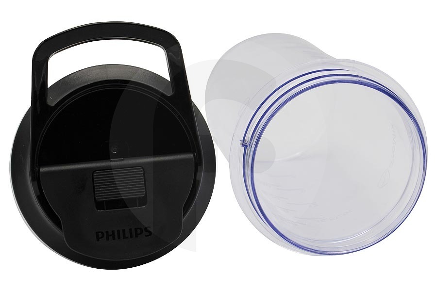 Philips Robot da cucina Philips bottiglia da viaggio (bicchiere) incl. coperchio per frullatore a immersione 420303622551, CP0842/01, CP084201